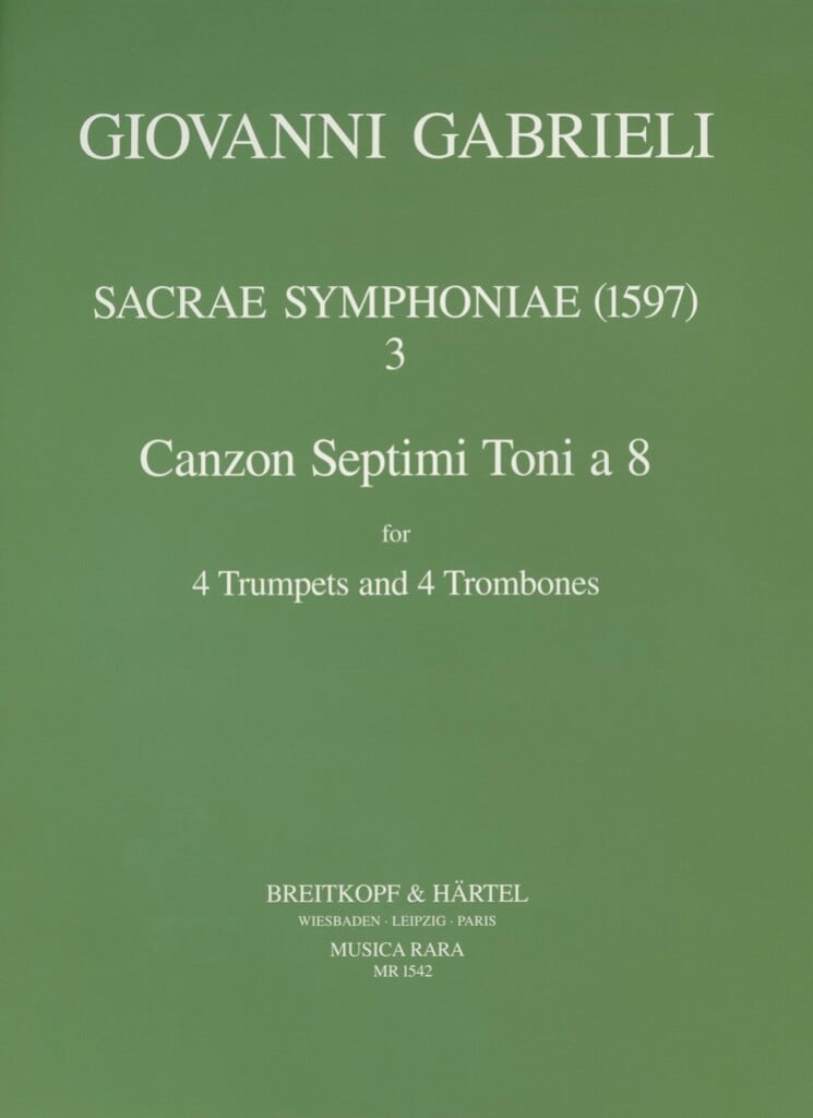 Sacrae Symphoniae (1597) Nr.3